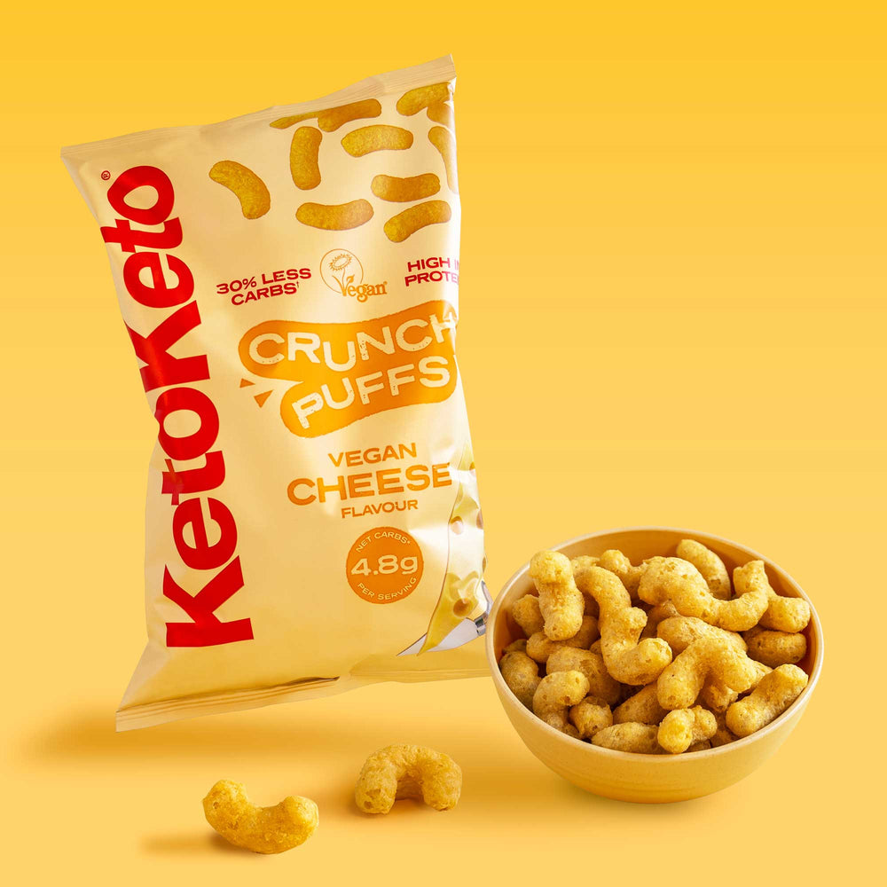 Vegan Cheese Crunch Puffs